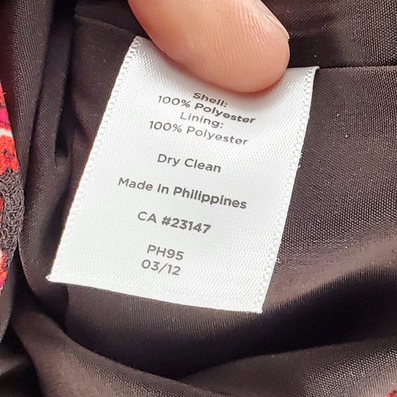 Talbots Paisley Dress - Picture 3 of 4